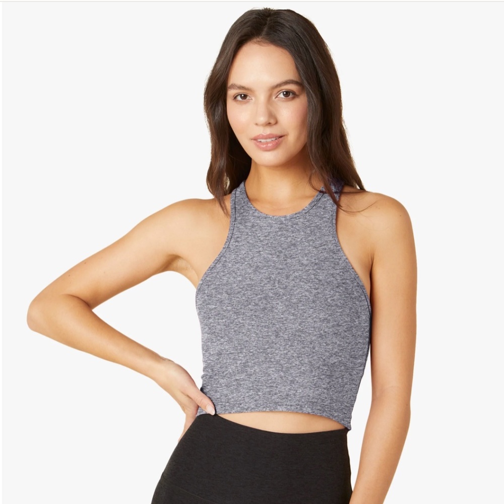 NWT Beyond Yoga 'Spacedye Studio Cropped Tank'. Large
